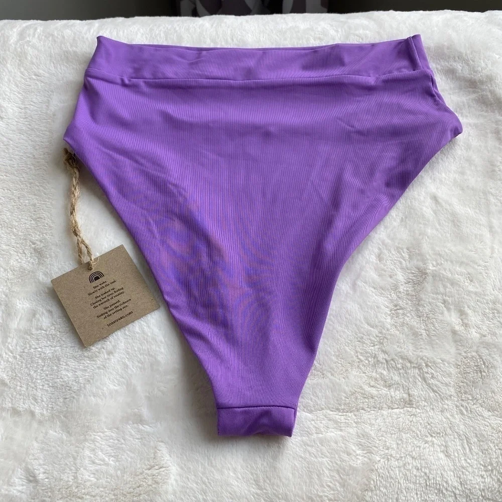 New! Stone Fox Swim x Free People high rise bikini bottom 14774